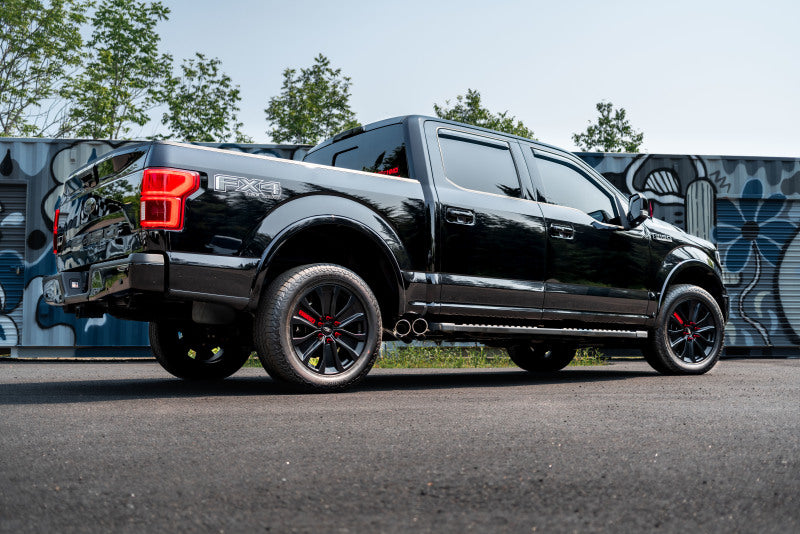 MBRP 15-20 Ford F150 T409 Pre-Axle 4in OD Tips Dual Outlet 3in Cat Back Exhaust - GTR Auto