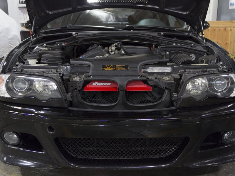 aFe MagnumFORCE Intakes Scoops AIS BMW 3-Series/ M3 (E46) 01-06 L6 - Matte Red - GTR Auto