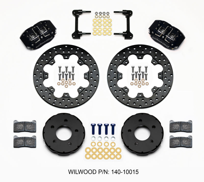 Wilwood Dynapro Radial Front Drag Kit 11.75in Drilled 94-04 Mustang - GTR Auto