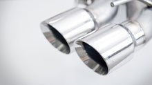 Load image into Gallery viewer, Stainless Works 2016-18 Cadillac CTS-V Sedan Axle Back System Dual-Mode Turbo Mufflers 4in Tips