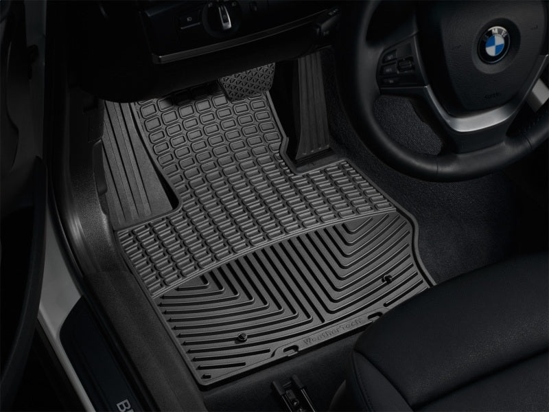 WeatherTech 11+ BMW X3 Front Rubber Mats - Black - GTR Auto