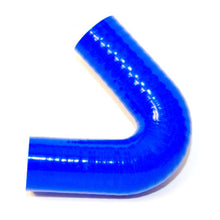 Load image into Gallery viewer, ATP 2in ID Blue 135 Degree Turbo Silicone Elbow