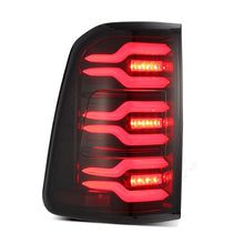 Load image into Gallery viewer, AlphaRex 19-21 Dodge Ram 1500 Luxx-Series LED Tail Lights Black/Red w/Activ Light/Seq Signal - GTR Auto