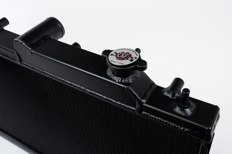 CSF 08-15 Subaru Impreza WRX/STI 1-Row 31mm High-Performance Aluminum Radiator - Black - GTR Auto