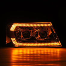 Load image into Gallery viewer, AlphaRex 06-08 Lincoln Mark LT LUXX-Series LED Projector headlights Black w/ Sequential Signal - GTR Auto