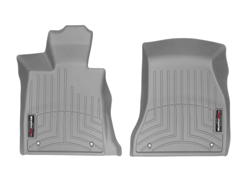 WeatherTech 2016+ BMW 7-Series Front FloorLiner - Grey (Vehicles w/No Rear Executive Lounge Seating) - GTR Auto