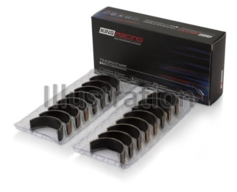 King Engine Bearings Ford 351ci 5.8L 16V (size 010) Connecting Rod Bearing Set GCR814XPN010