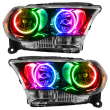 Load image into Gallery viewer, Oracle 11-13 Dodge Durango SMD HL Halogen - Black - ColorSHIFT w/o Controller