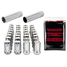 Load image into Gallery viewer, McGard SplineDrive Tuner 8 Lug Install Kit w/Locks &amp; Tool (Cone) M14X1.5 / 22mm Hex - Chrome - GTR Auto