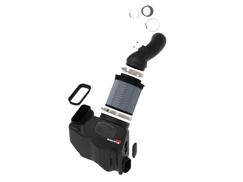 aFe Momentum HD Intake System w/ Pro 10R Filter 2020 GM Diesel Trucks 2500/3500 V8-6.6L (L5P) - GTR Auto