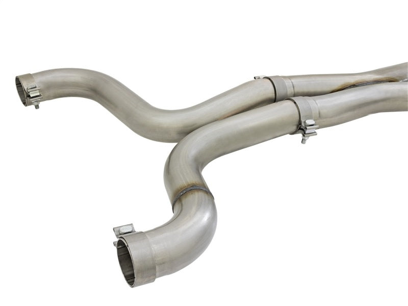 aFe MACHForce XP 3in 304 SS Axle-Back Exhaust Dual Exhaust (NPP) w/ Black Tips 16-17 Camaro SS V8 - GTR Auto