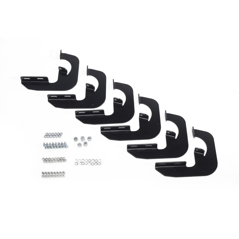 Westin 2005-2013 Chevrolet/GMC Suburban/Tahoe/Yukon/Yukon XL Running Board Mount Kit - Black - GTR Auto