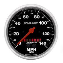 Load image into Gallery viewer, AutoMeter Gauge Speedometer 5in. 140MPH GSP Sport-Comp