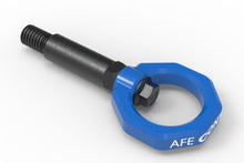 Load image into Gallery viewer, aFe Control Front Tow Hook Blue BMW F-Chassis 2/3/4/M - GTR Auto