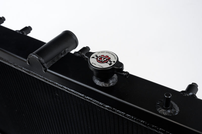 CSF 02-07 Subaru WRX/STI Radiator - Black Finish - GTR Auto