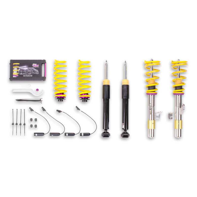 KW Coilover Kit V2 BMW 3 Series F30 6-Cyl w/ EDC Bundle - GTR Auto