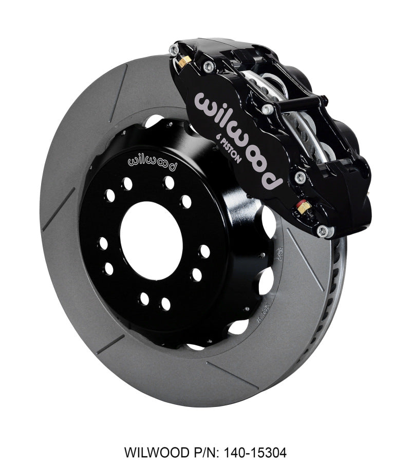 Wilwood Narrow Superlite 6R Front Hat Kit 14.00 63-87 C10 w/ Wilwood Pro Spindles - GTR Auto