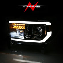 Load image into Gallery viewer, ANZO 2007-2014 Toyota Tundra Projector Light Bar H.L Black Amber(Led High Beam) (Halogen Version) - GTR Auto