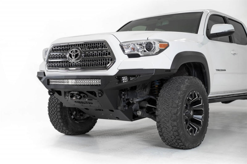 Addictive Desert Designs 16-19 Toyota Tacoma Stealth Fighter Front Bumper w/ Winch Mount - GTR Auto