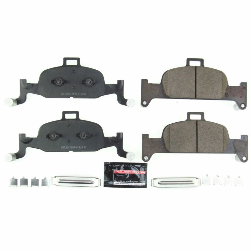 Power Stop 17-18 Audi A4 Front Z23 Evolution Sport Brake Pads w/Hardware - GTR Auto