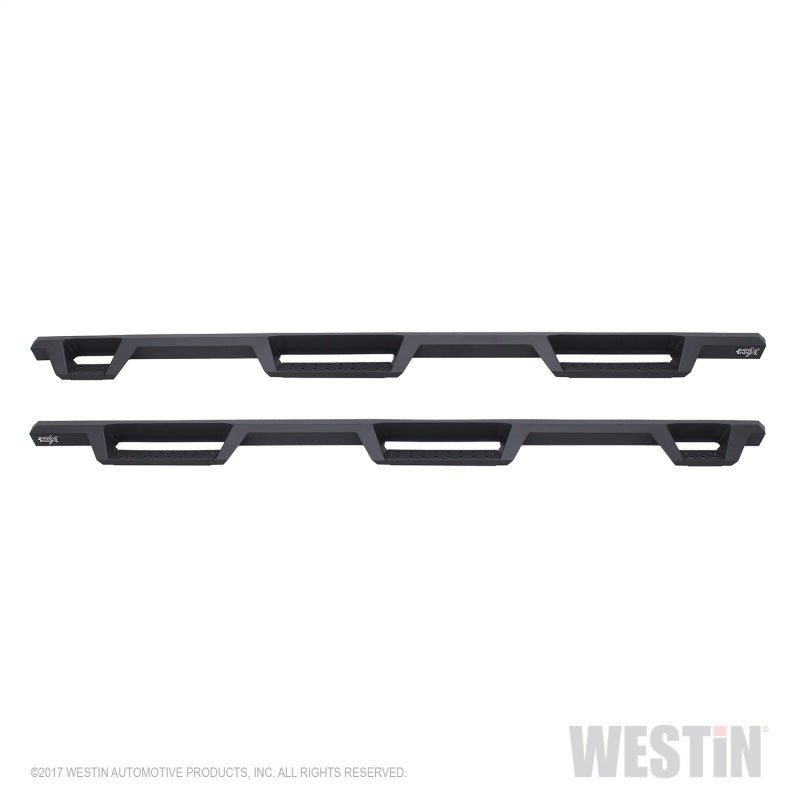 Westin 17-22 Ford F-250/350 Crew Cab 6.75ft Bed HDX Drop W2W Nerf Step Bars - Tex. Blk - GTR Auto
