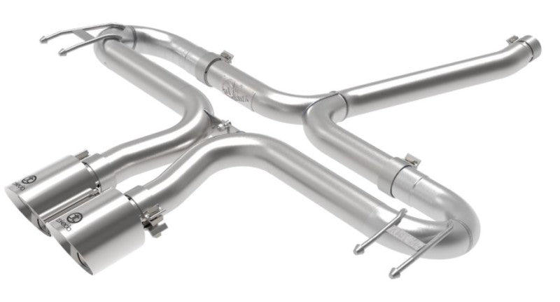 aFe Takeda 2-1/2in 304 SS Axle-Back Exhaust w/Polished Tips 17-20 Honda Civic Sport L4-1.5L (t) - GTR Auto