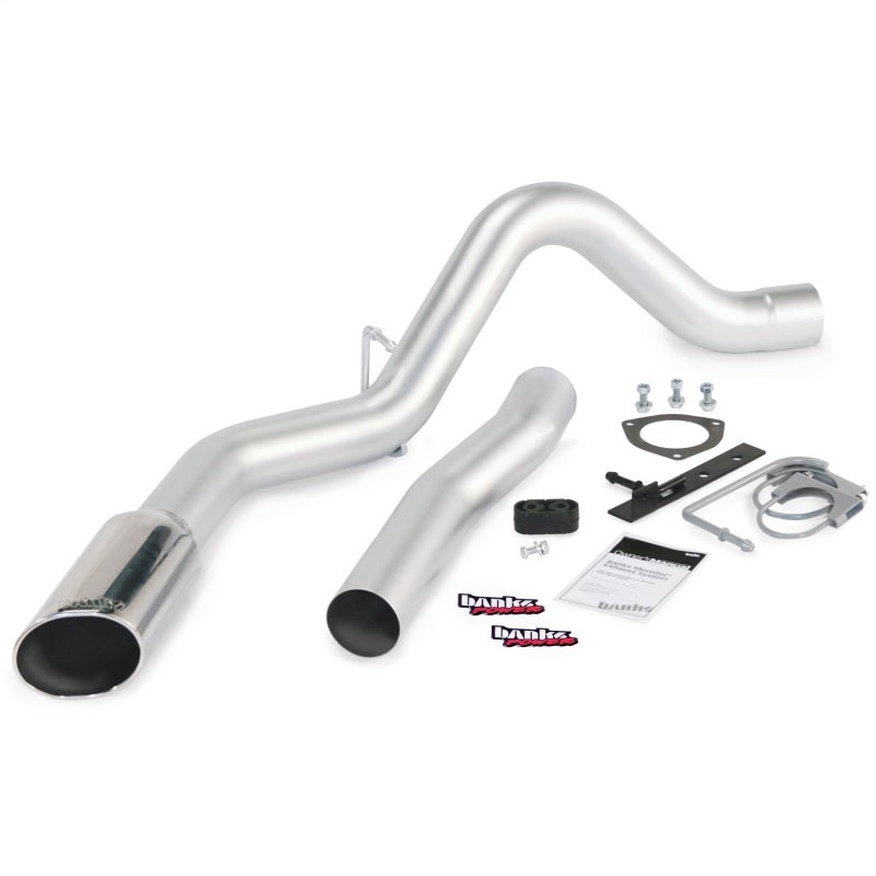 Banks Power 11-14 Chev 6.6L LML ECLB/CCSB/CCLB Monster Exhaust Sys - SS Single Exhaust w/ Chrome Tip - GTR Auto