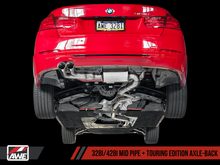 Load image into Gallery viewer, AWE Tuning BMW F3X 28i / 30i Touring Edition Axle-Back Exhaust Single Side - 80mm Black Tips - GTR Auto