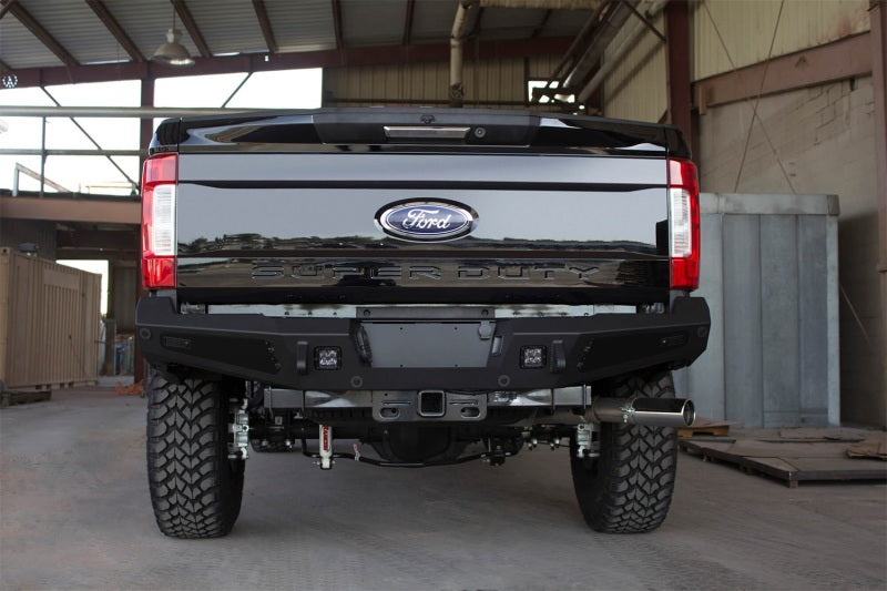 Addictive Desert Designs 17-18 Ford F-250 HoneyBadger Rear Bumper w/ Backup Sensor Cutouts - GTR Auto