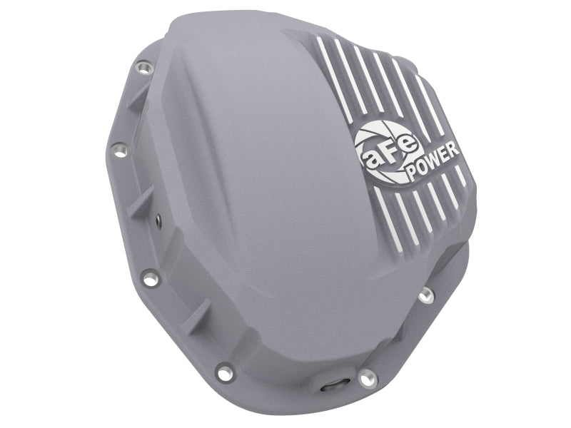 aFe Rear Differential Cover (Raw; Street Series); Dodge Diesel Trucks 94-02 L6-5.9L (td) - GTR Auto