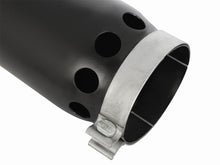 Load image into Gallery viewer, aFe MACHForce XP Cat-Back SS-304 5in Intercooled Exh Tip 5in In x 6in Outx16inL Bolt-On Right Blk