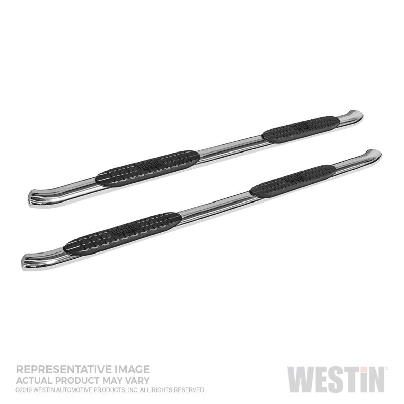 Westin 05-21 Toyota Tacoma Access Cab PRO TRAXX 4 Oval Nerf Step Bars - SS - GTR Auto