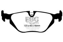 Load image into Gallery viewer, EBC 96-98 BMW Z3 1.9 Greenstuff Rear Brake Pads - GTR Auto