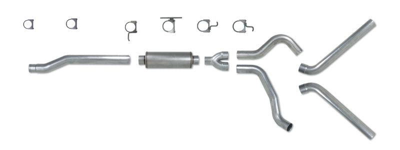 Diamond Eye KIT 4in Catback DUAL SS: 03-07 FORD 6.0L F250/F350 - GTR Auto