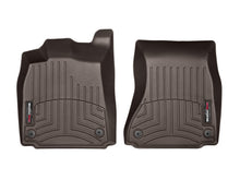 Load image into Gallery viewer, WeatherTech 2012+ Audi A6/S6 Front FloorLiner - Cocoa