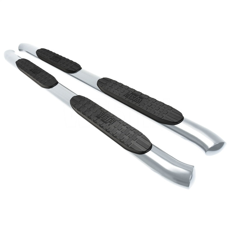 Westin 2022 Toyota Tundra Double Cab PRO TRAXX 4 Oval Nerf Step Bars - Stainless Steel - GTR Auto