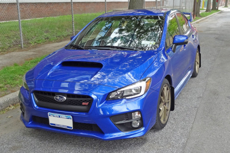 Rally Armor 15-21 Subaru WRX/STI Red UR Mud Flap w/White Logo - GTR Auto