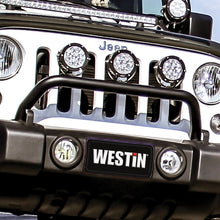 Load image into Gallery viewer, Westin/Snyper 07-17 Jeep Wrangler Snyper Bumper Mount Light Bar - Textured Black - GTR Auto
