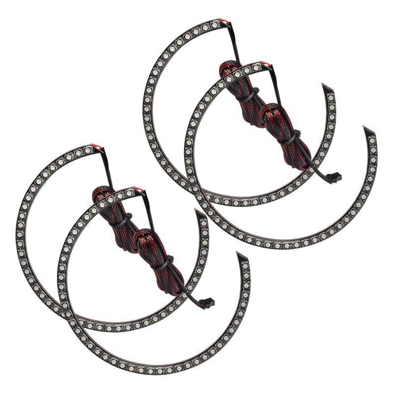 Oracle 08-14 Dodge Challenger Dynamic Surface Mount Headlight Halo Kit - - Dynamic - GTR Auto