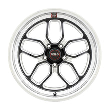 Load image into Gallery viewer, Weld S107 18X8 Laguna 5X120.65 ET29 BS5.6 Gloss Black MIL Dia 70.3 S10788062P29