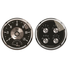 Load image into Gallery viewer, Autometer Prestige Series Black Diamond 5in Gauge Box Kit-Tachometer/Speedometer Combo/Oil Pressure