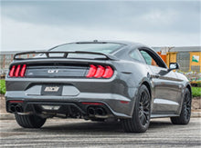 Load image into Gallery viewer, Borla 2018 Ford Mustang GT (A/T / M/T) 3in ATAK Catback Exhaust w/o Valves w/ Black Chrome Tips - GTR Auto