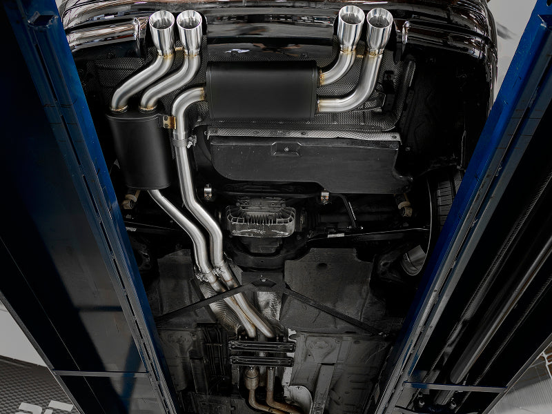 aFe MACH Force-Xp 2.5in 304 SS Cat-Back Exhaust w/ Polished Tips 01-06 BMW M3 - GTR Auto