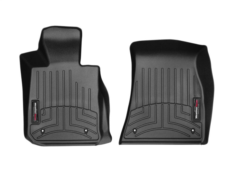 WeatherTech 2019+ BMW 330i Front FloorLiner - Black - GTR Auto