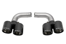 Load image into Gallery viewer, SOUL 05-08 Porsche 997.1 Carrera Muffler Bypass Pipes - Carbon Fiber Tips