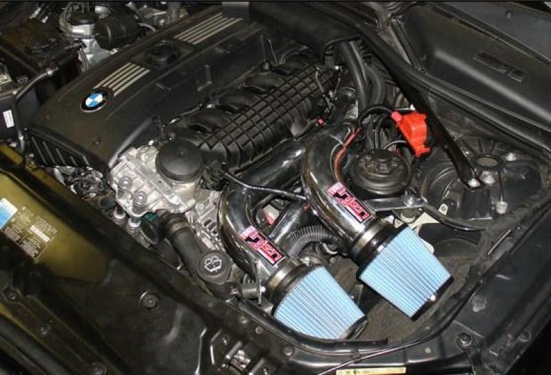 Injen 08-09 535i E60 3.0L L6 Twin intake & AMSOIL Filters Polished Short Ram Intake - GTR Auto