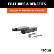 Load image into Gallery viewer, Curt 07-14 Ford Edge Class 2 Trailer Hitch w/1-1/4in Ball Mount BOXED