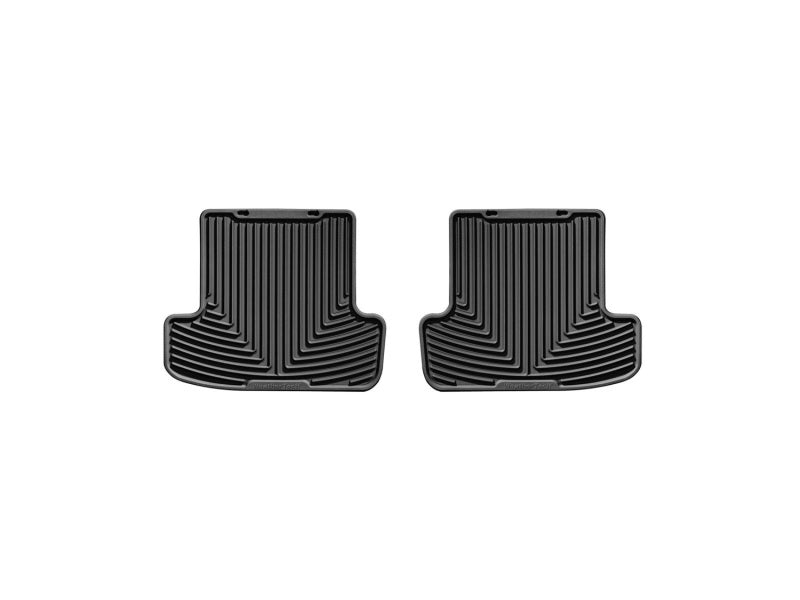 WeatherTech 10+ Mercedes-Benz E-Class Coupe Rear Rubber Mats - Black - GTR Auto