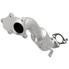 Load image into Gallery viewer, MagnaFlow Direct Fit Catalytic Converter 08-09 Subaru STi front OEM