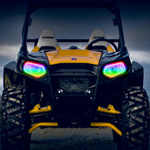 Load image into Gallery viewer, Oracle 08-19 Polaris RZR 570/800/900 Dynamic RGB+W Headlight Halo Kit - - Dynamic - GTR Auto